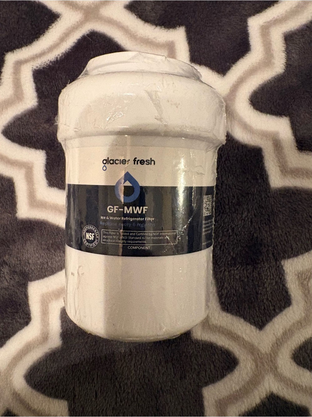 Glacier Fresh GF-MWF White Refrigerator Water Filter